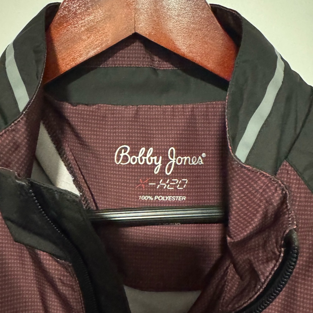 Bobby Jones Maroon and Black Jacket